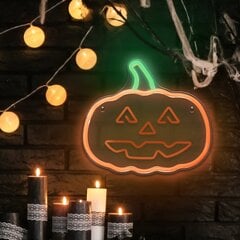 Neon PLEXI LED PUMPKIN WITH STEM orange green NNE13 Neolia цена и информация | Люстры | 220.lv