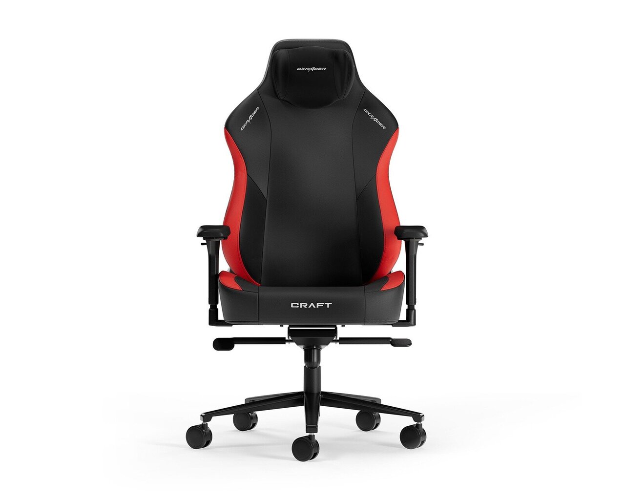 DXRACER Craft Series C23-NW melns/sarkans ergonomisks krēsls cena un informācija | Biroja krēsli | 220.lv