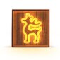 Neon Wood Frame LED DEER warm white FLNW01 Forever Light цена и информация | Piekaramās lampas | 220.lv