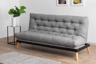 3 vietų sofa-lova Saki - Light Grey cena un informācija | Dīvāni | 220.lv