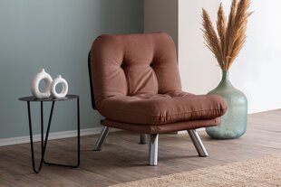 1 sėdynės sofa-lova Misa Small Solo - Light Brown cena un informācija | Dīvāni | 220.lv