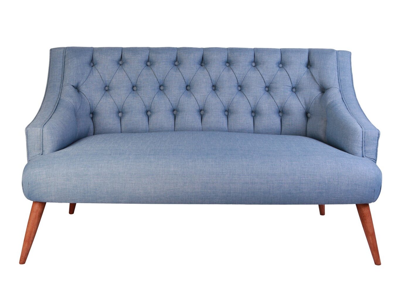 2 vietų sofa Lamont - Indigo Blue cena un informācija | Dīvāni | 220.lv