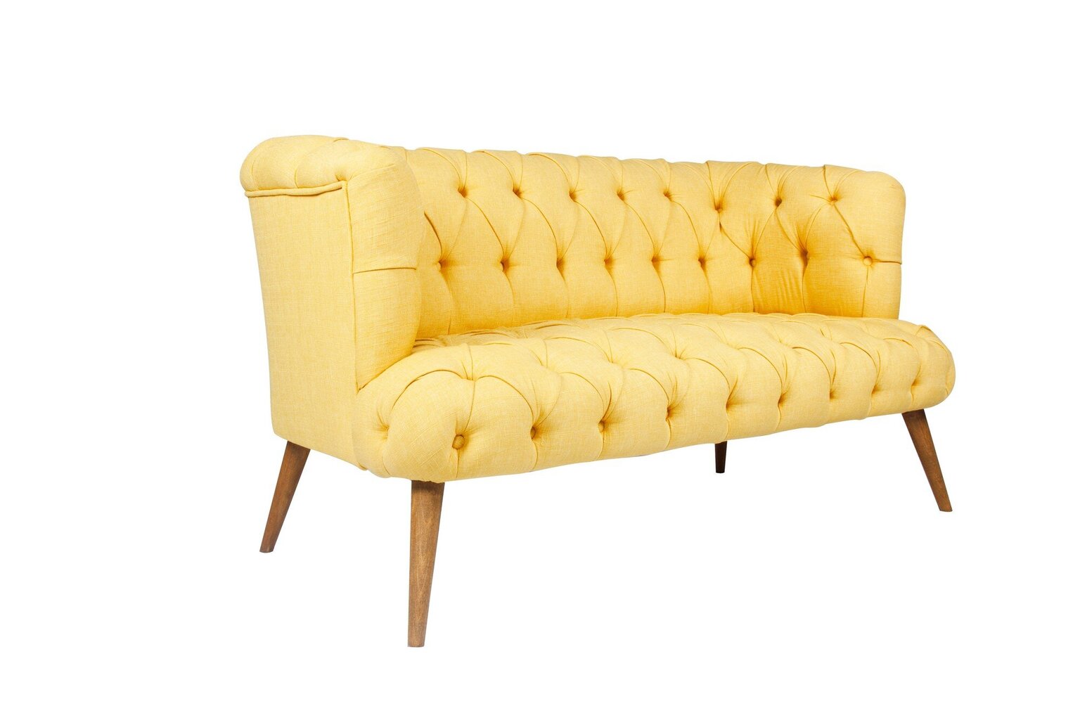 2 vietų sofa West Monroe - Yellow cena un informācija | Dīvāni | 220.lv