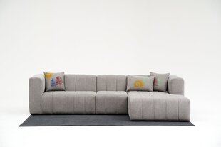 Kampinė sofa Beyza Right - Light Grey cena un informācija | Dīvāni | 220.lv