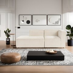 Kampinė sofa More M (M4-M7) - Cream cena un informācija | Dīvāni | 220.lv