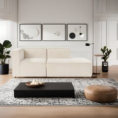 Kampinė sofa More M(M8-M3) - Cream цена и информация | Диваны | 220.lv