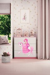 Rozā Dresser Babydreams princese cena un informācija | Kumodes | 220.lv