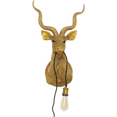 Sienas lampa Animal Goat Gold 45x74cm cena un informācija | Sienas lampas | 220.lv