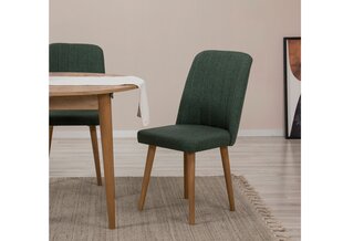 Išplečiamas valgomojo stalo ir kėdžių rinkinys (3 vienetai) Vina 1070 - Atlantic Pine, Green cena un informācija | Virtuves komplekti | 220.lv