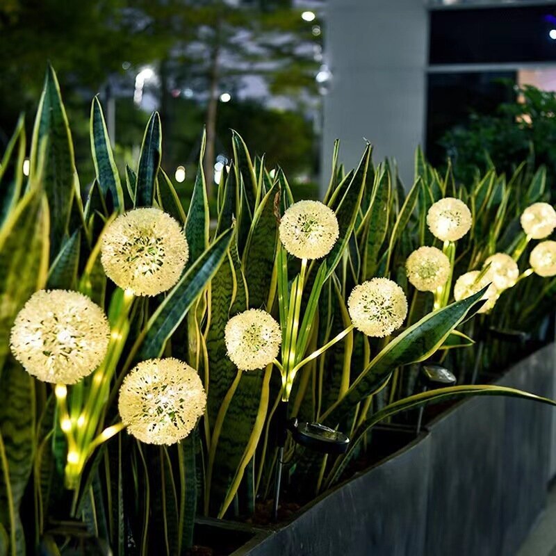 SUNARI Solar Lamp LED FLS-95 Garlic flower 3000K 600mAh Li-Ion Forever Light цена и информация | Lustras | 220.lv