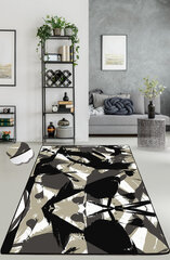 Kilimas (150 x 240) Abstract - Black cena un informācija | Paklāji | 220.lv