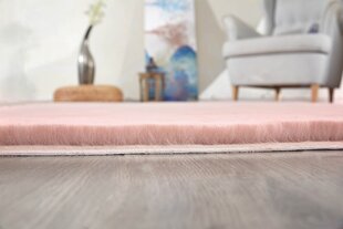 Kilimas (80 x 120) Faux Fur - Light Pink cena un informācija | Paklāji | 220.lv