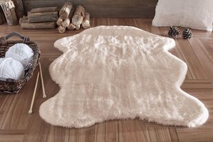 Kilimas (100 x 140) Faux Fur Post - Beige cena un informācija | Paklāji | 220.lv