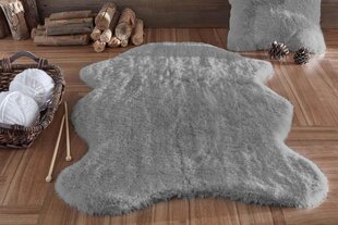 Kilimas (100 x 140) Faux Fur Post - Grey cena un informācija | Paklāji | 220.lv