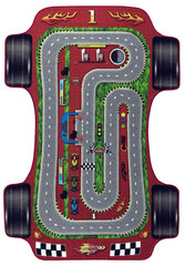 Kilimas (133 x 190) Car Racing - Red цена и информация | Ковры | 220.lv