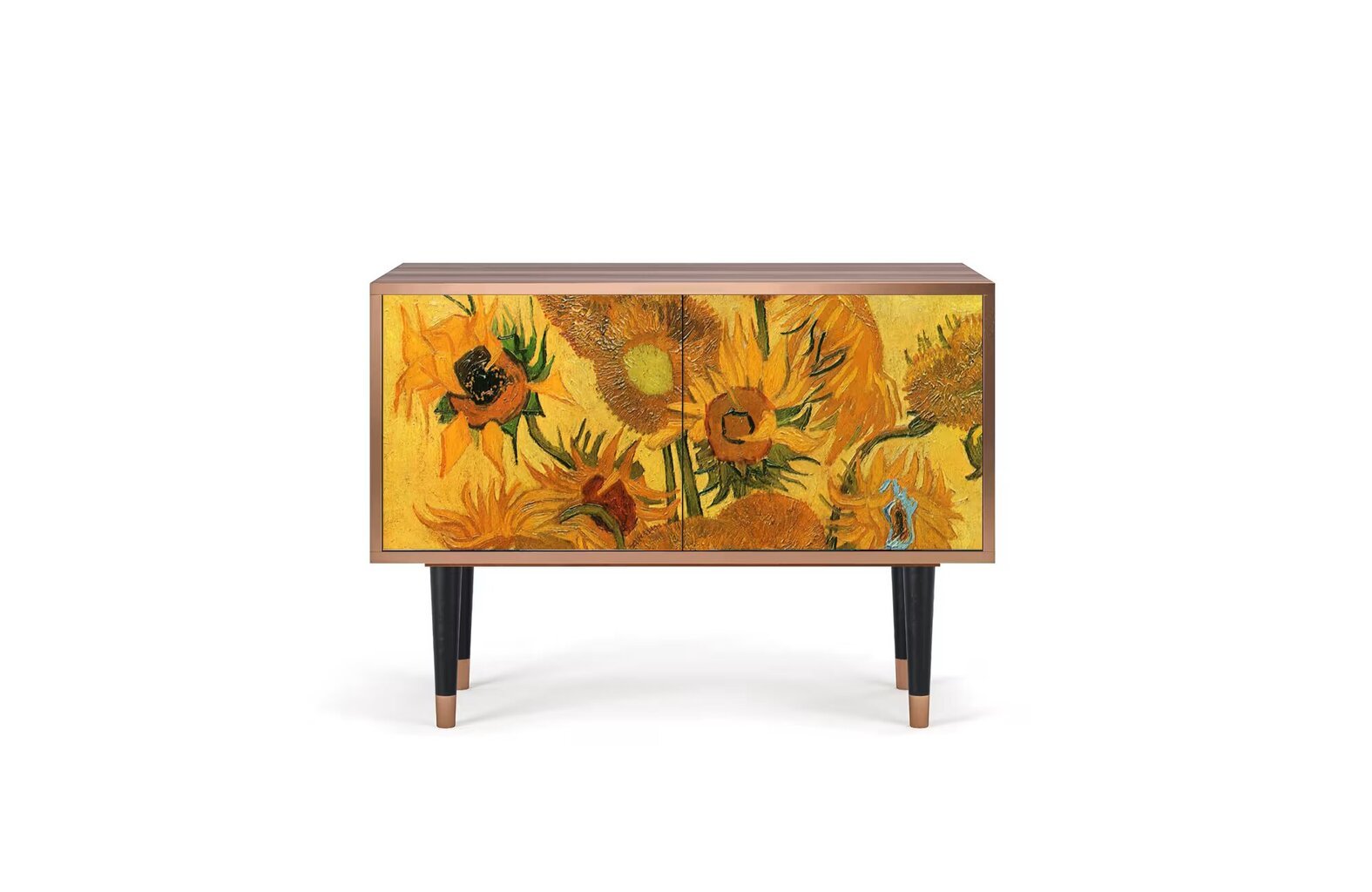 Kumode S1 Sunflowers By Vincent Van Gogh L 94 cm, rieksts цена и информация | Kumodes | 220.lv