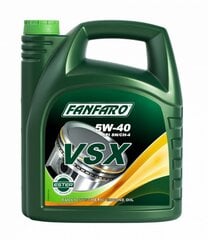 Motoreļļa Fanfaro VSX 6702 5W-40, 4l, cena un informācija | Motoreļļas | 220.lv