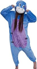 Viengabala Kigurumi pidžama, ar ēzeļa rakstu, izmērs S, 146-158cm cena un informācija | Naktskrekli, pidžamas | 220.lv