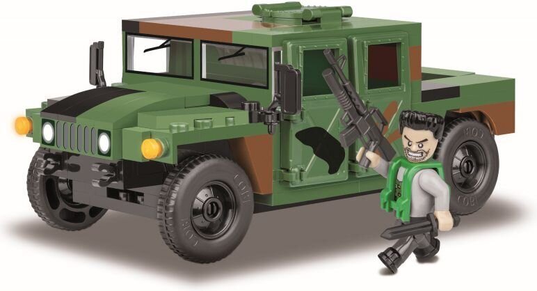 Saliekamais modelis Mazas armijas Humvee džungļos Cobi, 24306, 170 d. цена и информация | Konstruktori | 220.lv