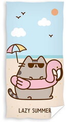 Vannas dvielis 70X140 PUSHEEN Holiday Beach Cat cena un informācija | Gultas veļas komplekti | 220.lv