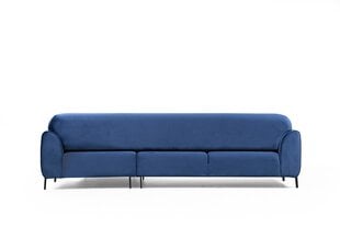 Kampinė sofa-lova Image Corner Right ( L3-Chl ) - Navy Blue cena un informācija | Stūra dīvāni | 220.lv