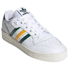 Adidas Rivalry Low Shoes White Leather 41 1/3 цена и информация | Спортивная обувь, кроссовки для женщин | 220.lv