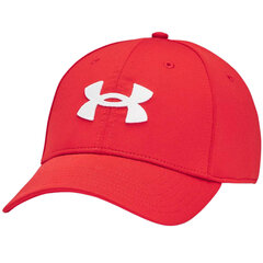 Czapka z daszkiem męska Under Armour Blitzing czerwona 1376700 600 цена и информация | Мужские шарфы, шапки, перчатки | 220.lv