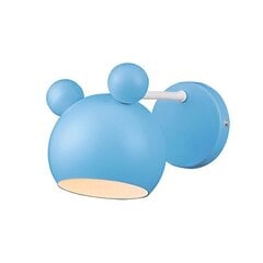 mickey sienas lampa 1xe27 zila cena un informācija | Iebūvējamās lampas, LED paneļi | 220.lv