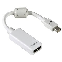 Hama 00053246, HDMI/Mini DP cena un informācija | Kabeļi un vadi | 220.lv