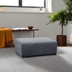 Pouffe Linden - Grey цена и информация | Кресла-мешки и пуфы | 220.lv