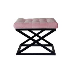 Pouffe Capraz - Black, Pink cena un informācija | Sēžammaisi, pufi | 220.lv