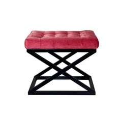 Pouffe Capraz - Black, Red cena un informācija | Sēžammaisi, pufi | 220.lv