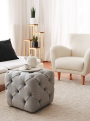 Pouffe Kup Chester - Grey цена и информация | Кресла-мешки и пуфы | 220.lv