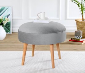 Pouffe Romley - Grey цена и информация | Кресла-мешки и пуфы | 220.lv