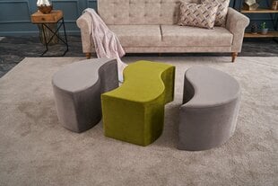 Pouffe Alya Puf - Mink, Green цена и информация | Кресла-мешки и пуфы | 220.lv