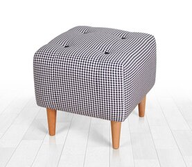 Pouffe Dotted - Black cena un informācija | Sēžammaisi, pufi | 220.lv