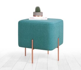 Pouffe Copper 57 - Green цена и информация | Кресла-мешки и пуфы | 220.lv