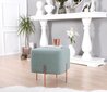 Pouffe Copper 54 - Sea Green cena un informācija | Sēžammaisi, pufi | 220.lv