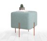 Pouffe Copper 54 - Sea Green cena un informācija | Sēžammaisi, pufi | 220.lv