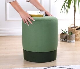 Pouffe Ropp - Green цена и информация | Кресла-мешки и пуфы | 220.lv