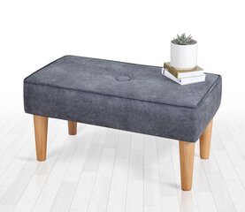 Pouffe Square - Grey цена и информация | Кресла-мешки и пуфы | 220.lv