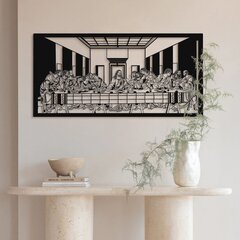 Dekoratyvinis metalinis sienų priedas The Last Supper- APT380 cena un informācija | Interjera priekšmeti | 220.lv