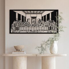 Dekoratyvinis metalinis sienų priedas The Last Supper- APT380 цена и информация | Детали интерьера | 220.lv