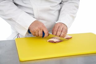 TOCATOR HACCP GN1/2,26.5X32.5X1CM, GALBEN cena un informācija | Griešanas dēlīši | 220.lv