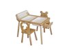 Vaiko stalo rinkinys Roll and 2 Chairs - White cena un informācija | Bērnu krēsliņi un bērnu galdiņi | 220.lv