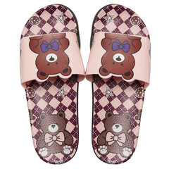 Sieviešu Flip Flops With Teddy Bear Pool Pink Riki 36/37 KLP TT11 PINK 36/37 cena un informācija | Iešļūcenes, čības sievietēm | 220.lv