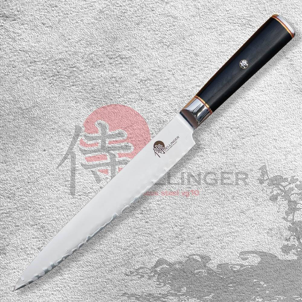 Nóż Dellinger OKAMI Slicer 225 mm [K-HAUS9] cena un informācija | Naži un to piederumi | 220.lv