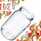 8x burciņas 760 ml stikla burciņas gurķi medus Weki цена и информация | Trauki un piederumi konservēšanai | 220.lv