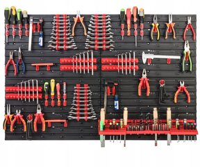 Instrumentu dēlis/darbnīcas siena SimpleThing, 115x78 cm cena un informācija | Instrumentu kastes | 220.lv