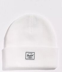 Шапка Herschel Elmer Beanie White цена и информация | Мужские шарфы, шапки, перчатки | 220.lv